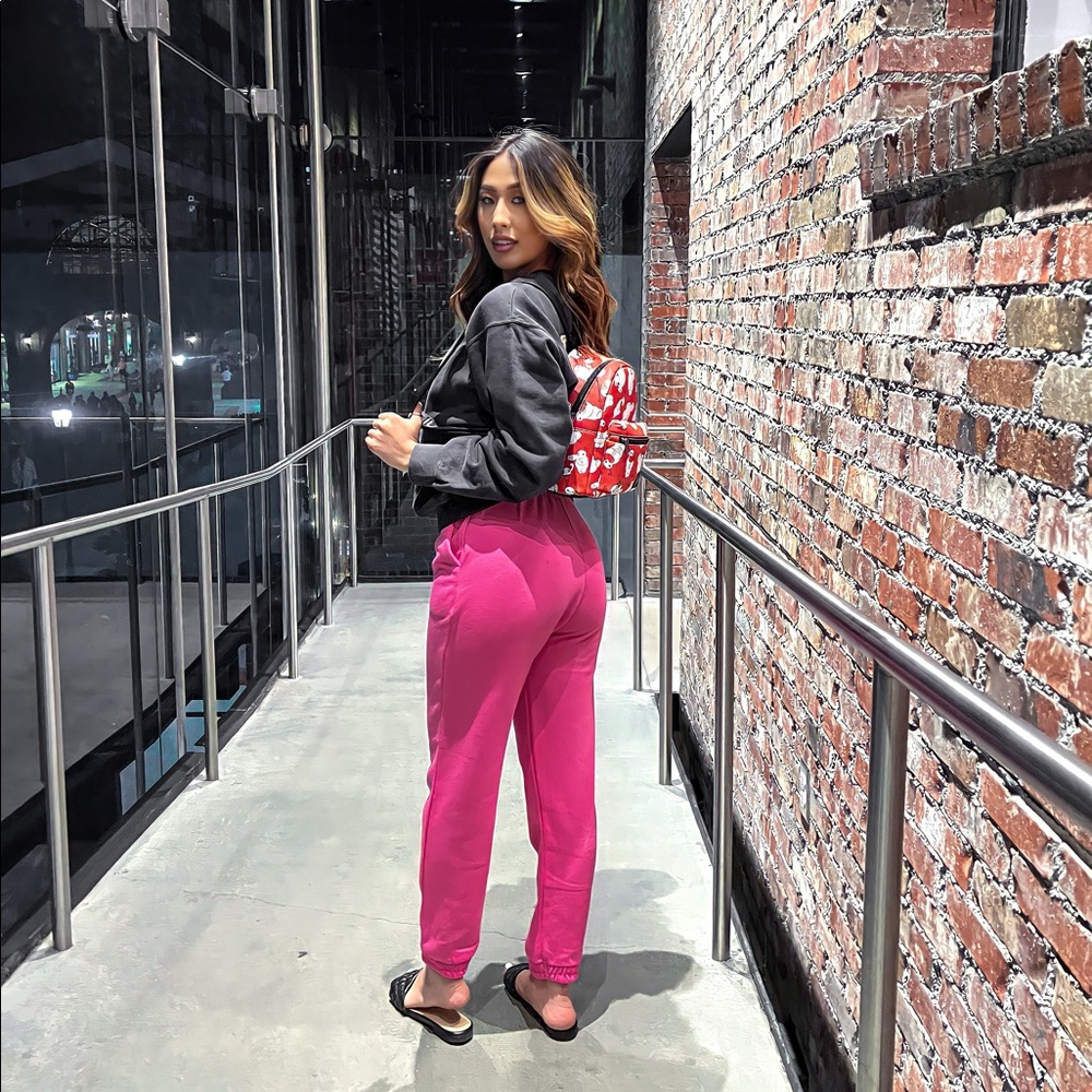 Hot Pink Joggers